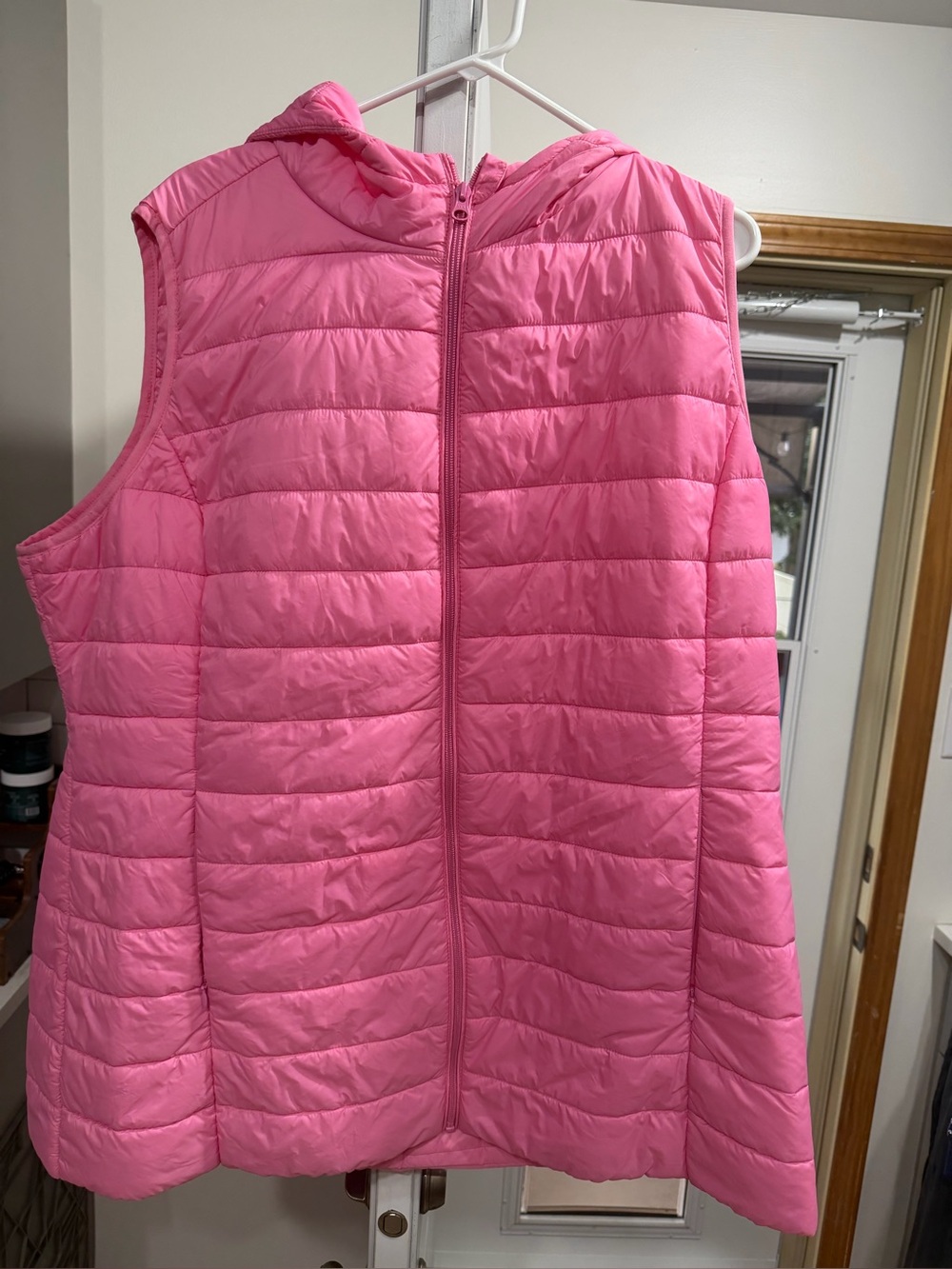 Torrid Sleeveless Hooded Puffer Vest - Pink